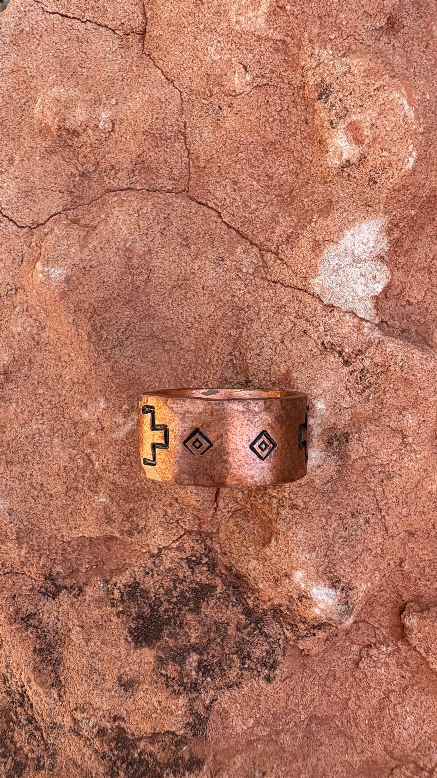 Stamped Adjustable Rings