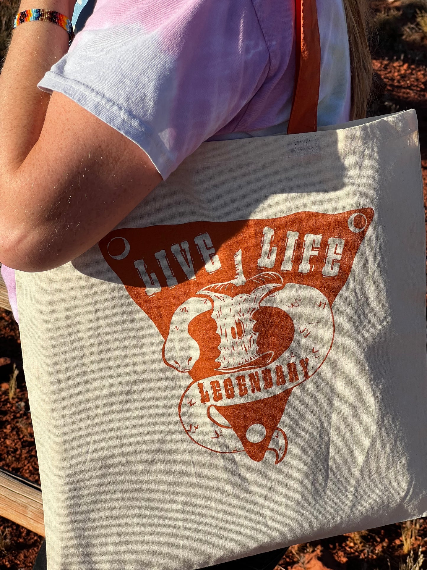 Live Legendary Cotton Tote