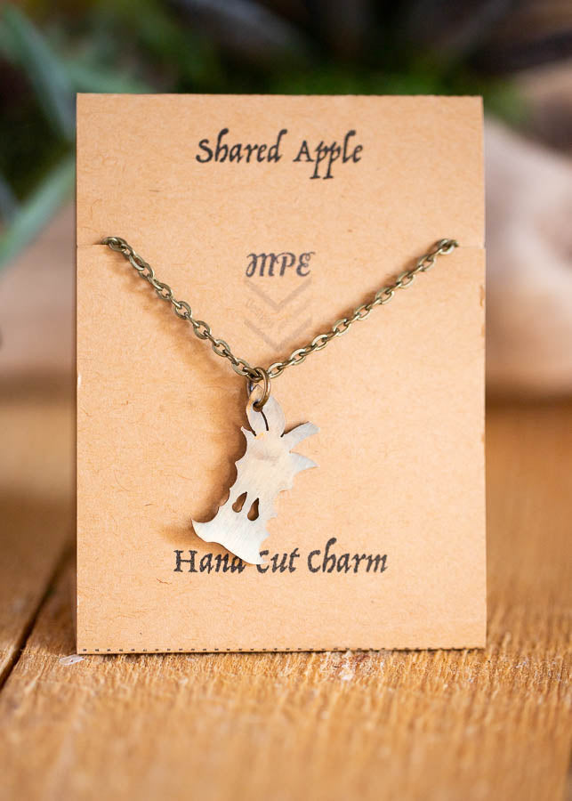 Shared Apple Necklace