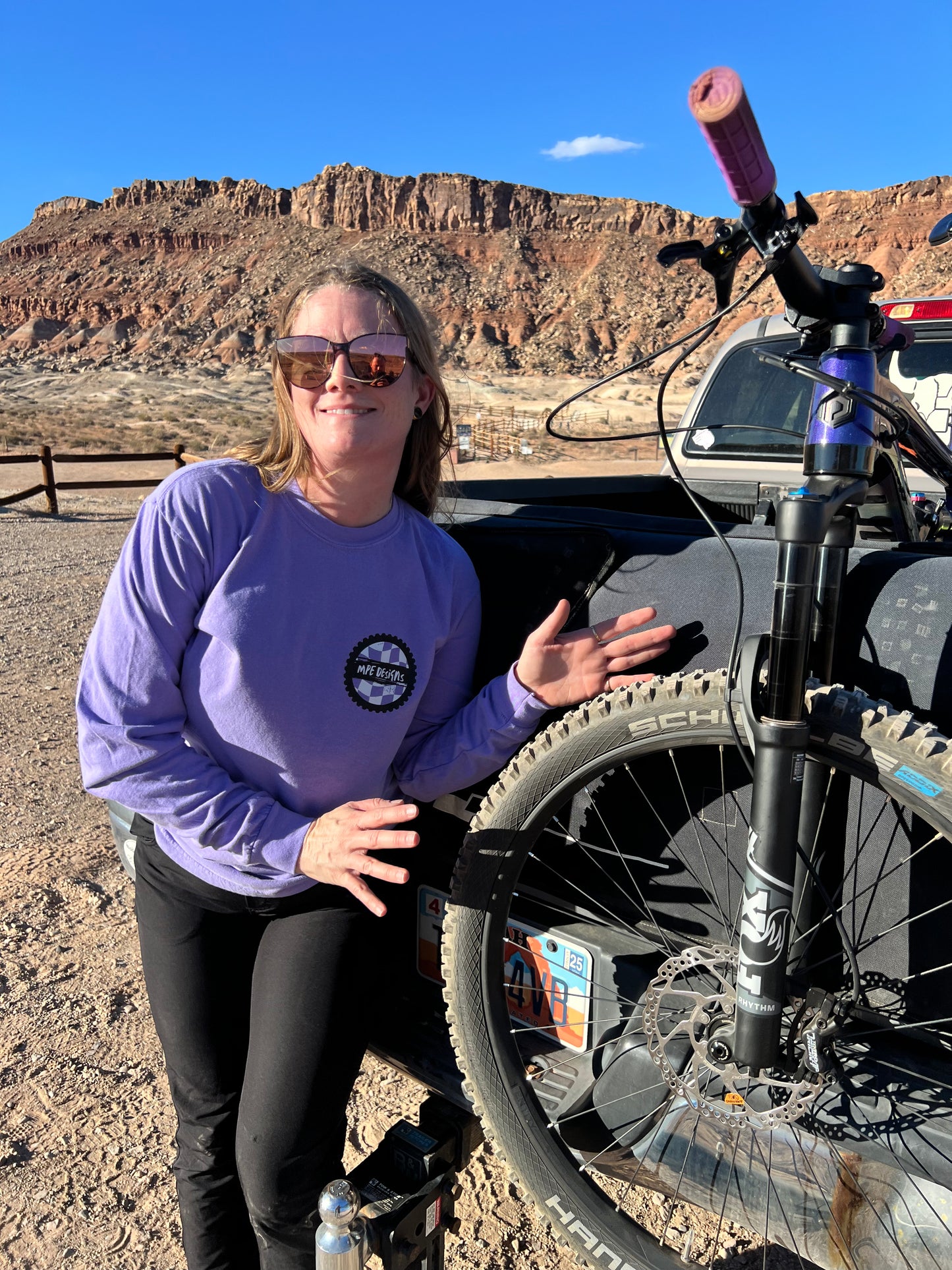 Long Sleeve - Medium Send MTB Club T