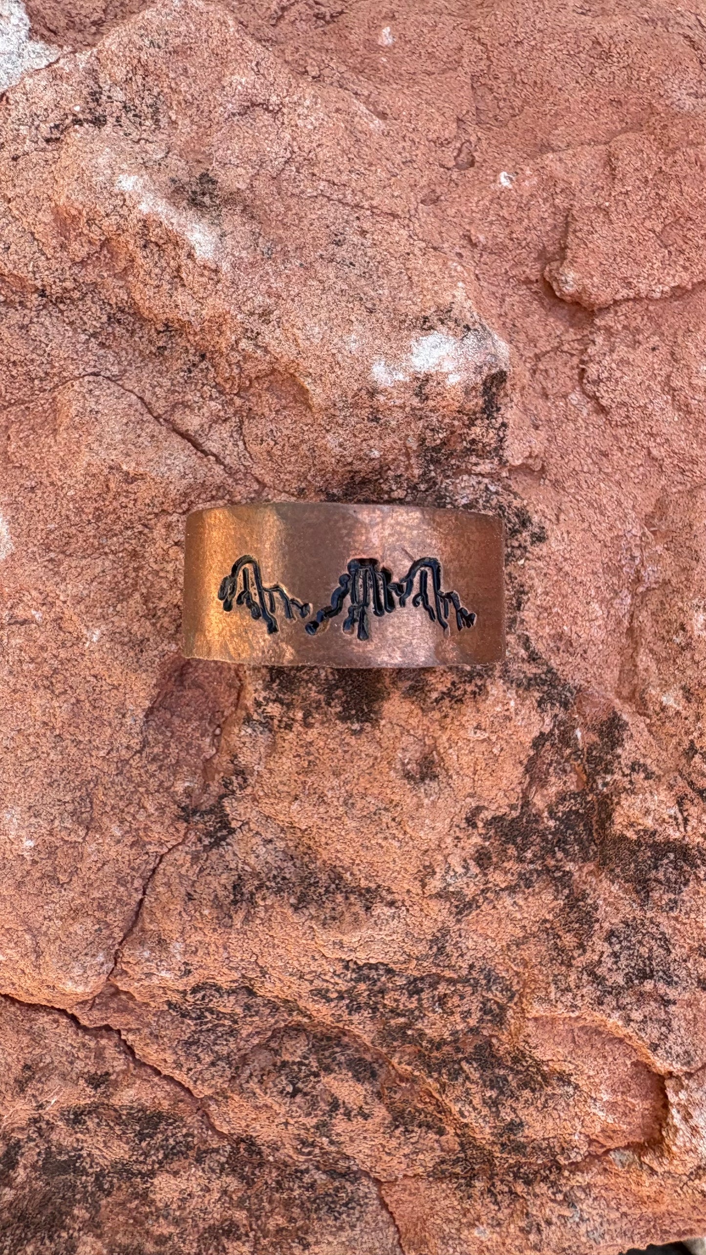 Stamped Adjustable Rings