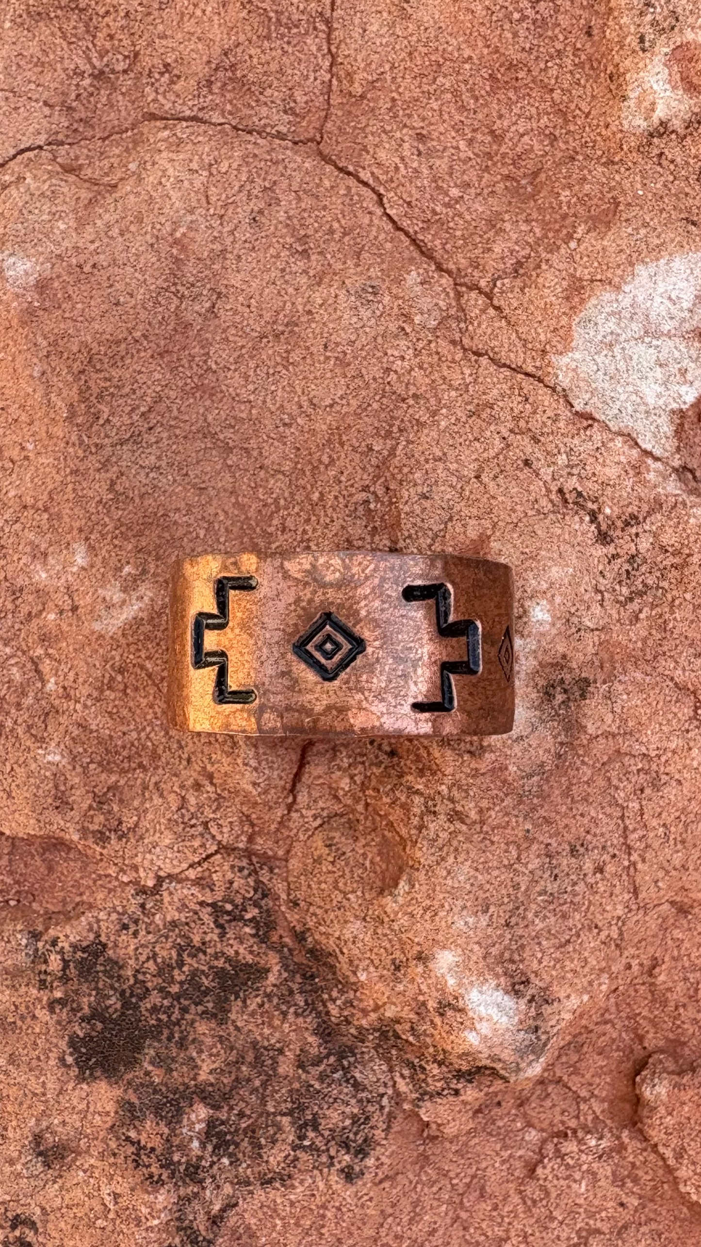 Stamped Adjustable Rings