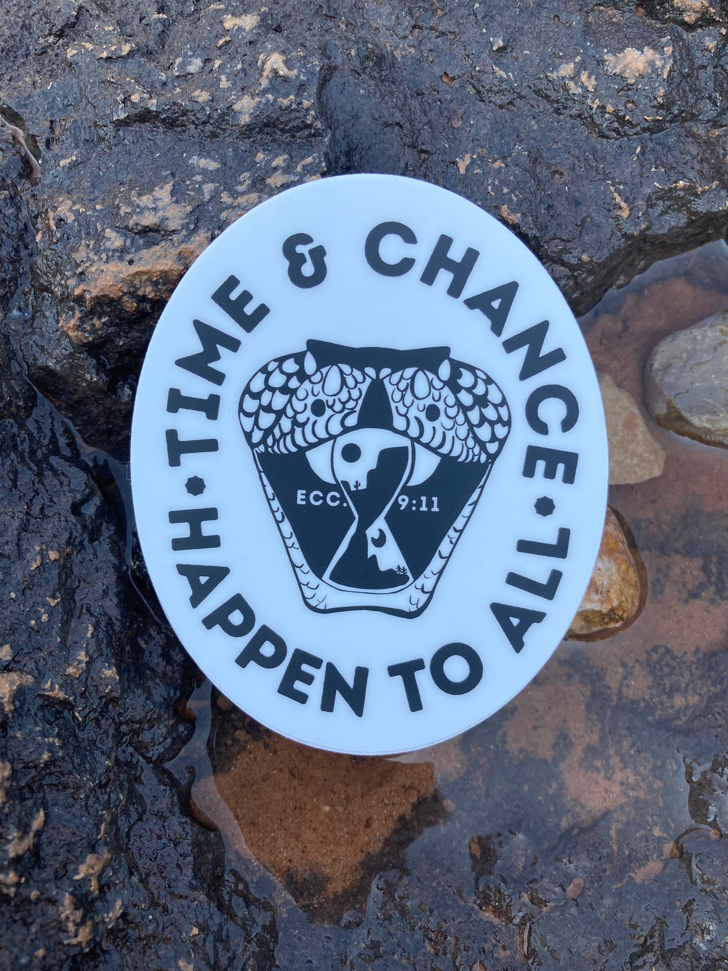 Time & Chance Sticker