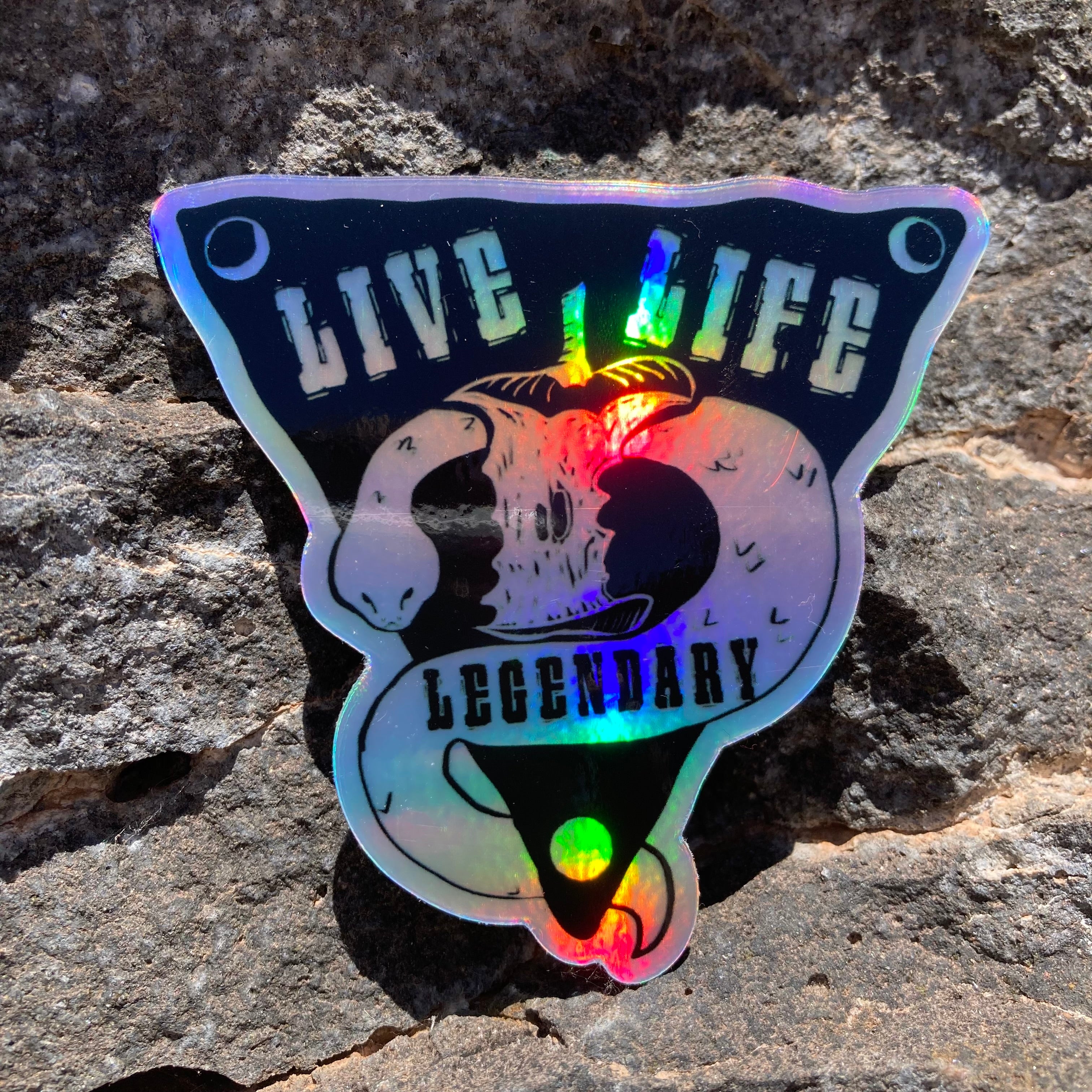 Sticker Legendary Live Legendary Sticker – MPE Designs Mercantile