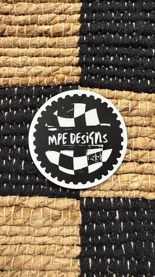 MPE Bike Tire Sticker
