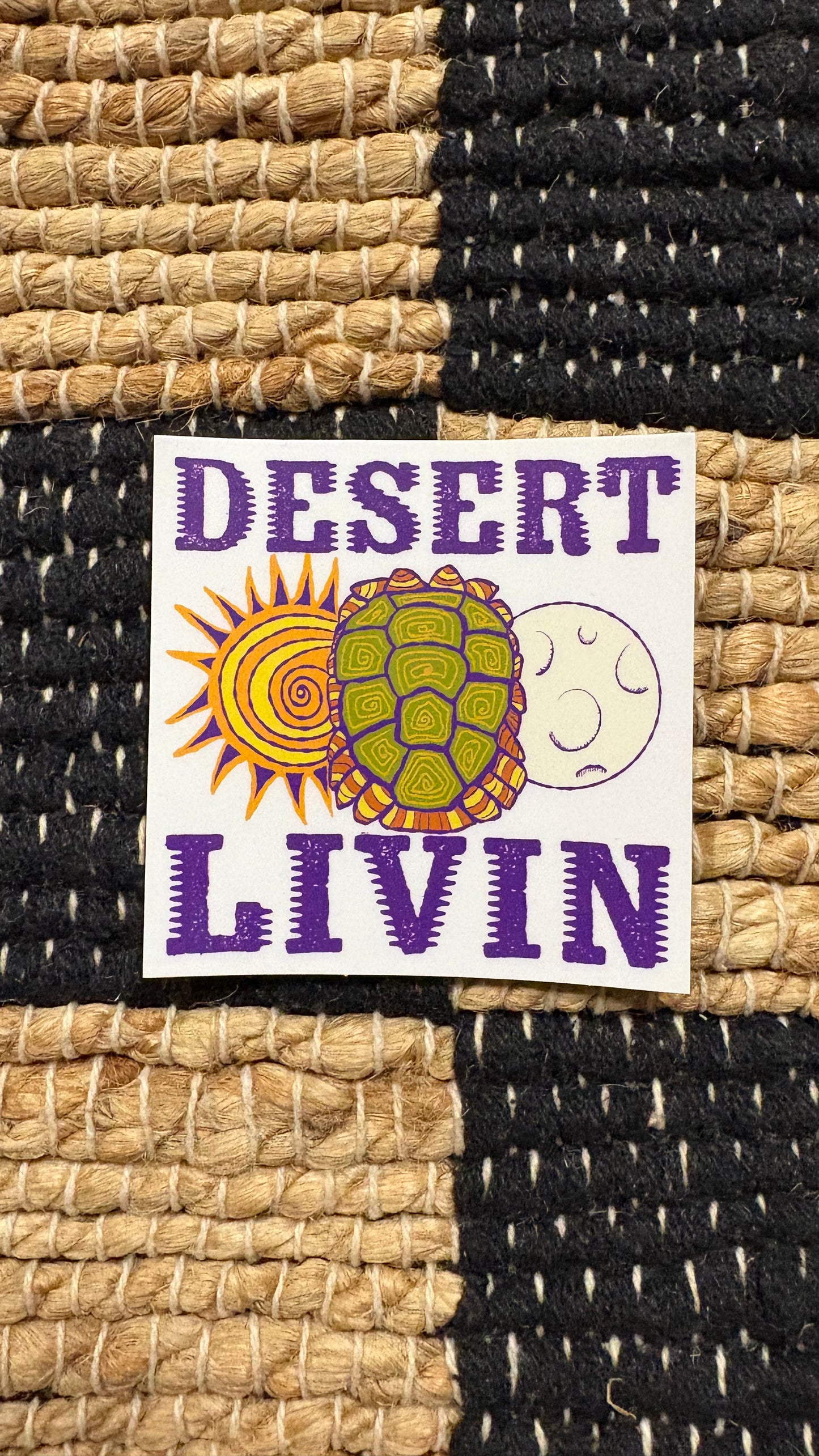 Desert Livin Sticker