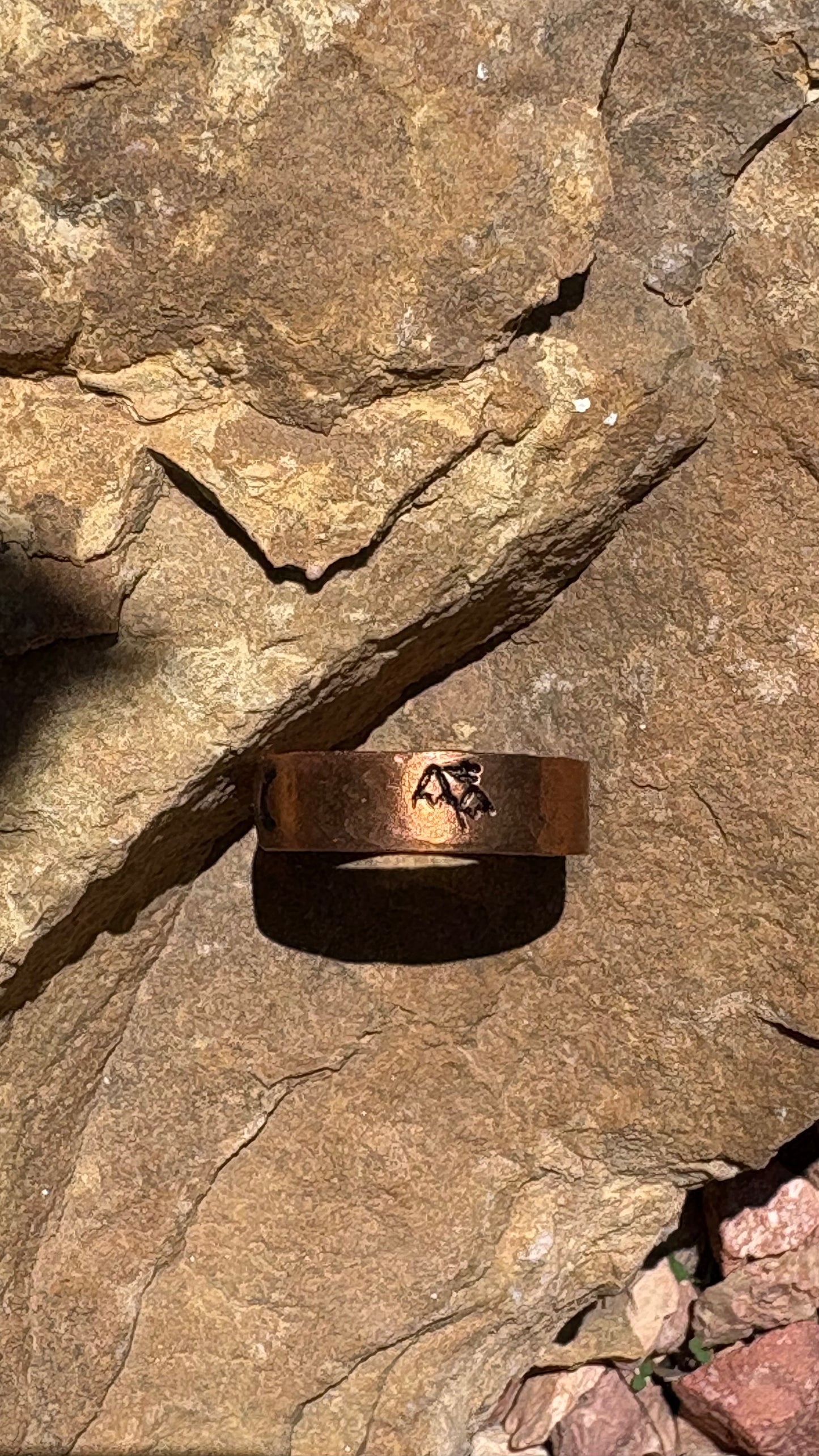 Adventurer Adjustable Copper Ring
