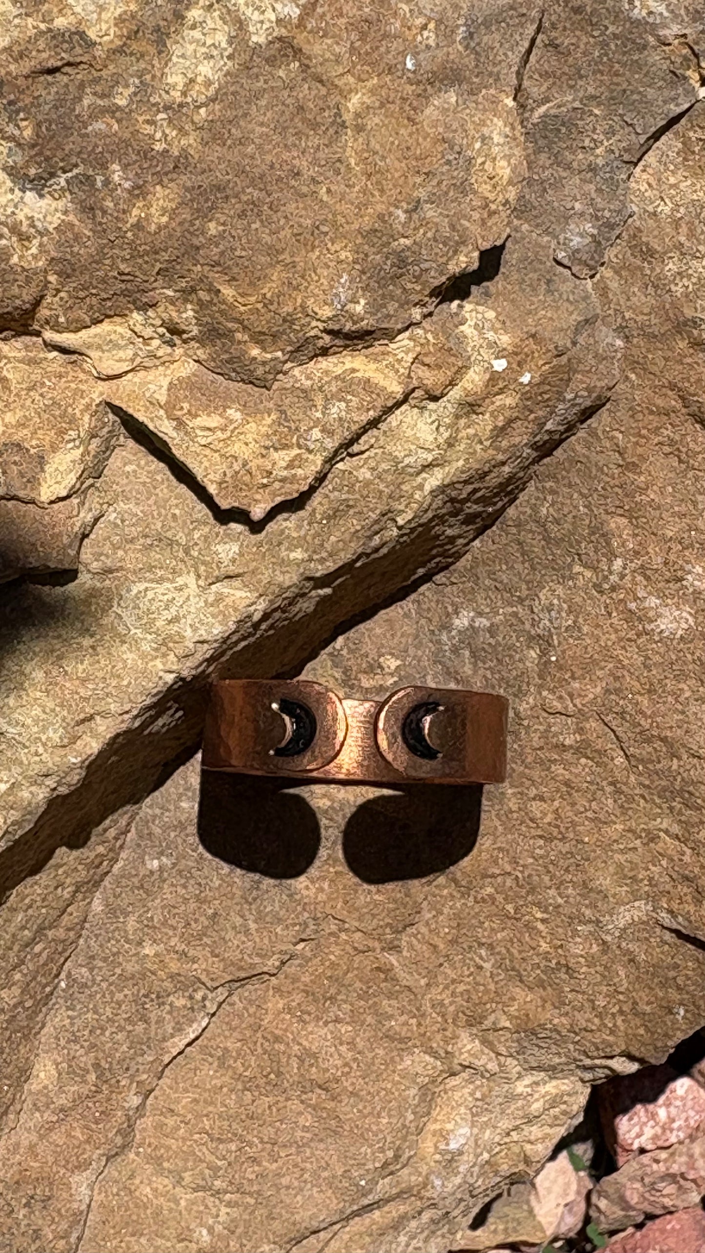 Adventurer Adjustable Copper Ring