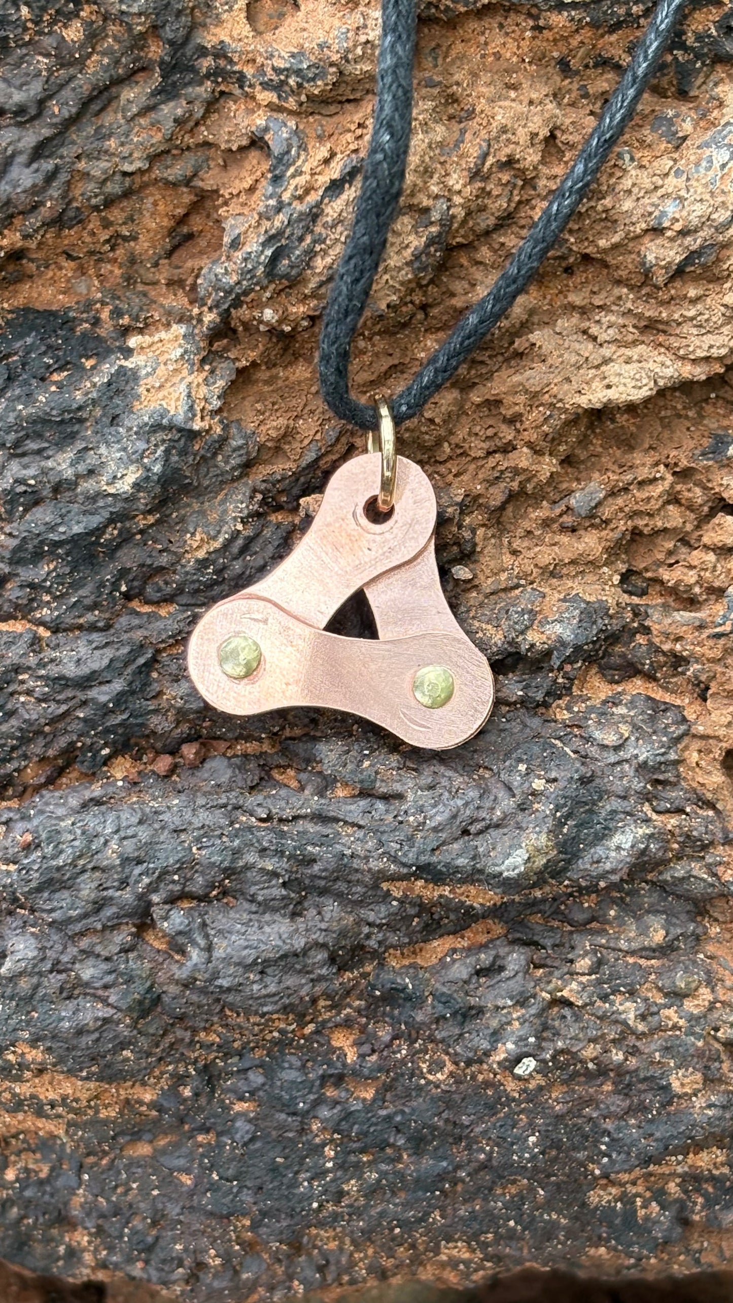 Bike Link Pendant Necklace