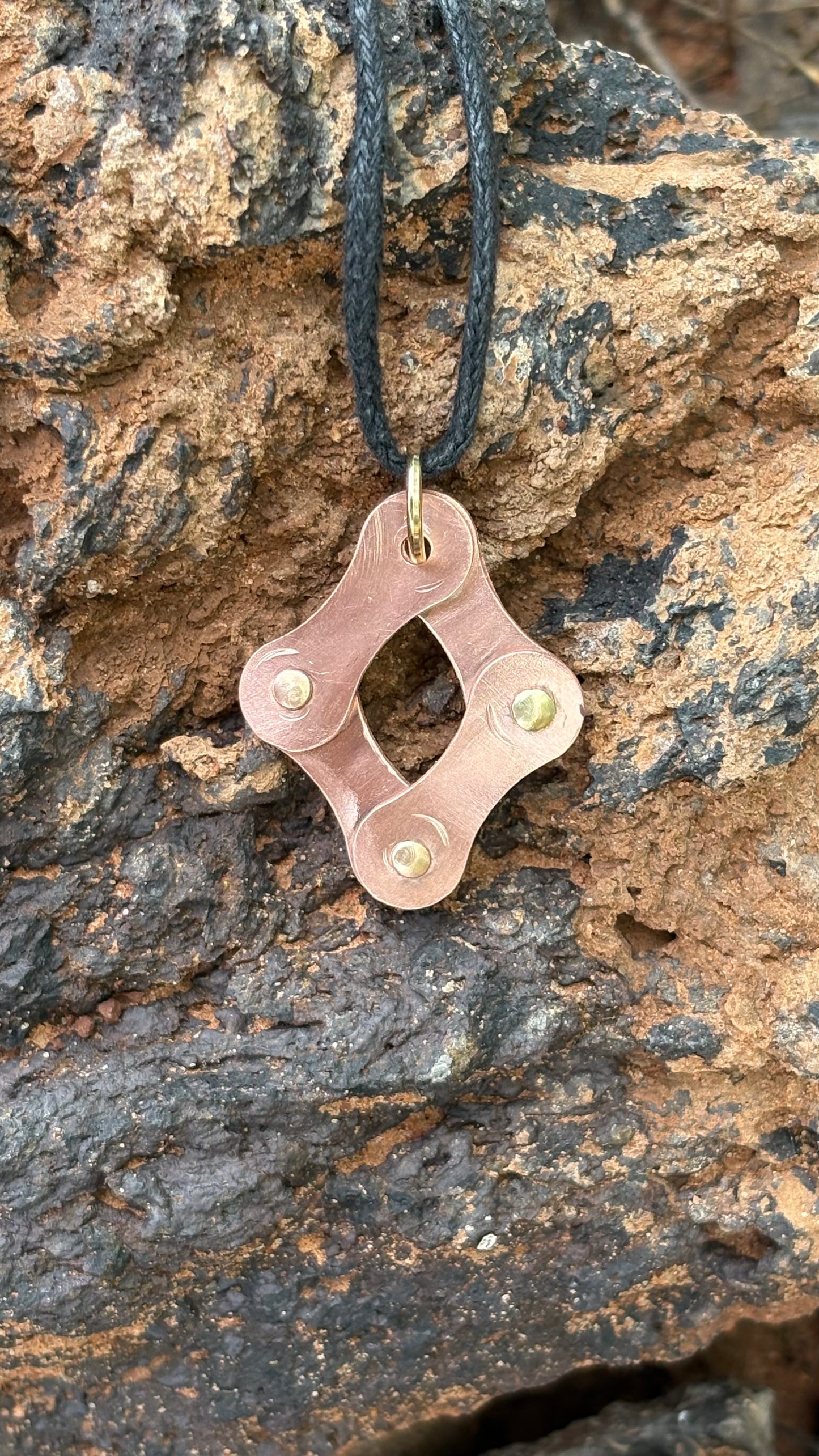 Bike Link Pendant Necklace