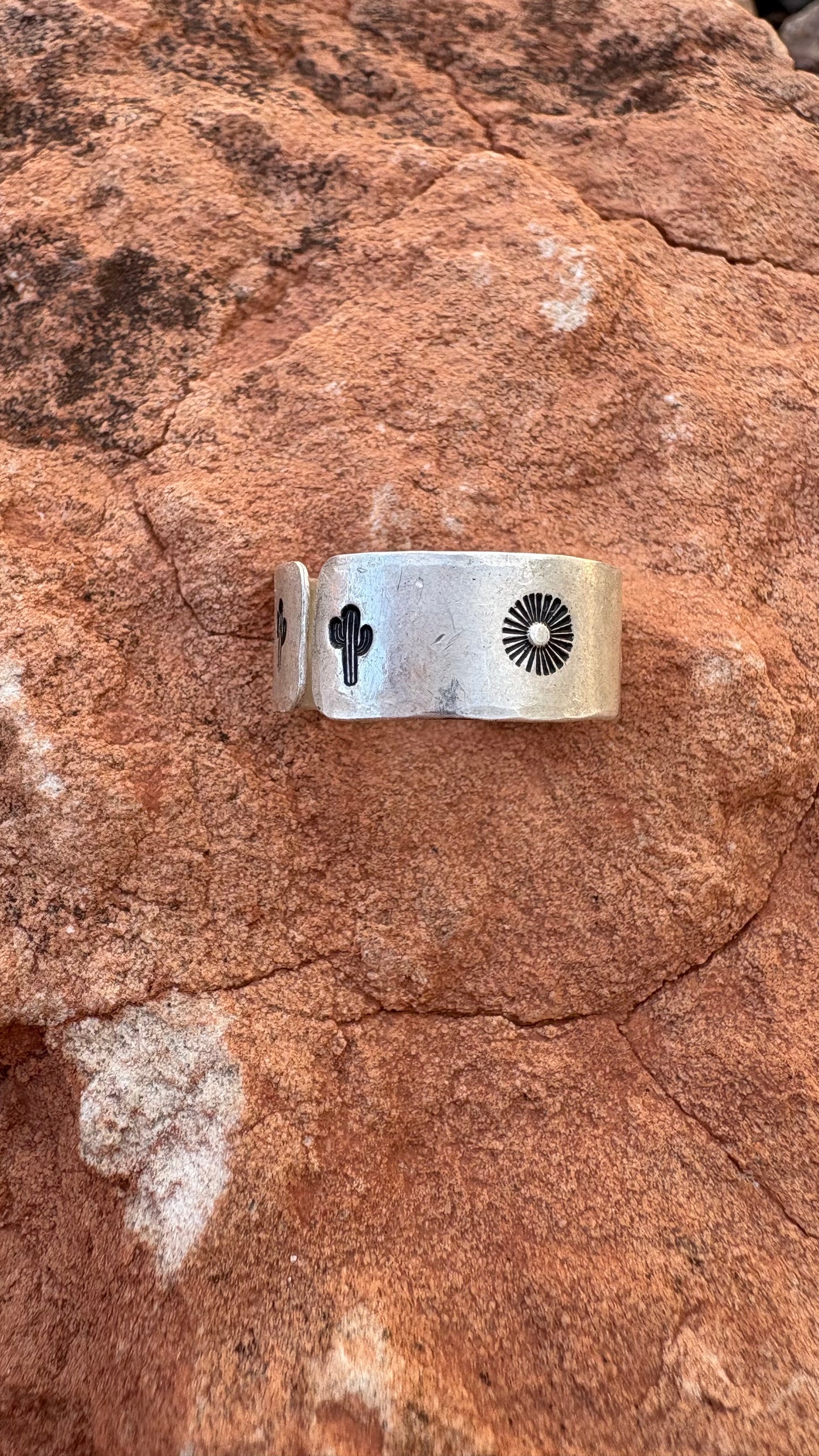 Stamped Adjustable Rings