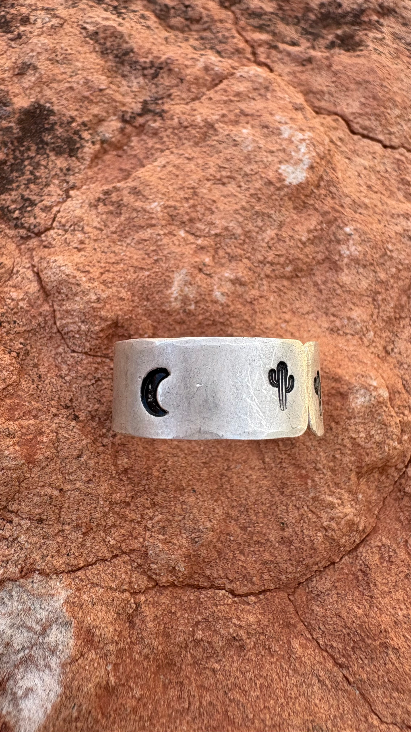 Stamped Adjustable Rings