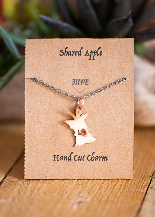 Shared Apple Necklace